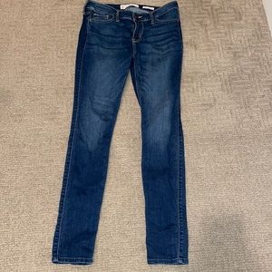 Hollister low rise super skinny jeans